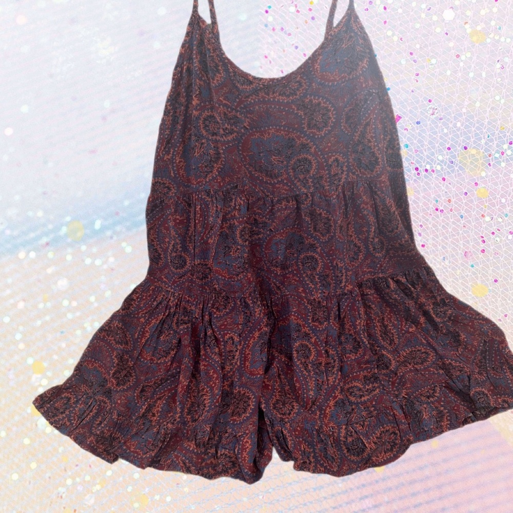 Paisley Print Sundress
